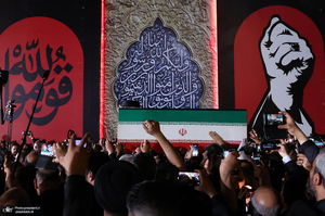استقبال رسمی از پیکر مطهر رهبر شهید در عراق