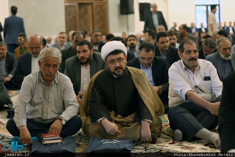 مراسم بزرگداشت شهدای هفتم تیردر مسجد امام حسن مجتبی لواسان با حضور یادگاران امام /2