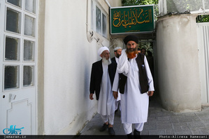 دیدار علمای اهل سنت افغانستان از بیت حضرت امام(س) در جماران