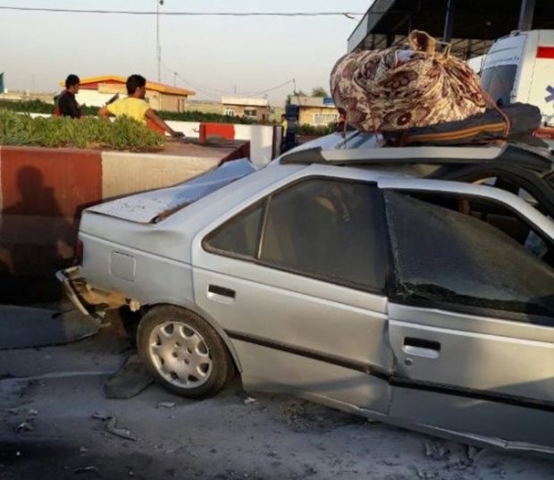 حادثه رانندگی جاده ساوه به سلفچگان 10 مصدوم داشت