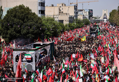 مراسم تشییع پیکر مطهر رهبر شهید انقلاب در تهران -1