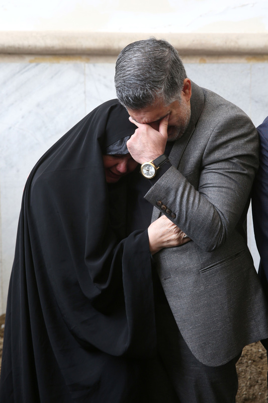 مراسم تشییع حجت الاسلام حاج شیخ مصطفی قنبرپور در حرم امام خمینی (س)