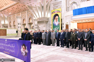 تجدید میثاق مدیران و کارکنان سازمان فرهنگ و ارتباطات اسلامی با آرمان های امام خمینی (س)