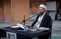 مراسم یادبود مادر دکتر ابوالفضل سروش در دانشگاه علوم پزشکی تهران + تصاویر