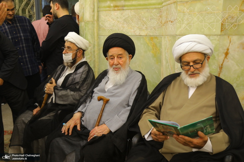 مراسم شانزدهمین سالگرد ارتحال آیت الله بهجت‎ (ره) در قم