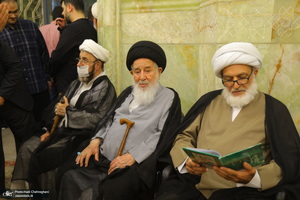 مراسم شانزدهمین سالگرد ارتحال آیت الله بهجت‎ (ره) در قم