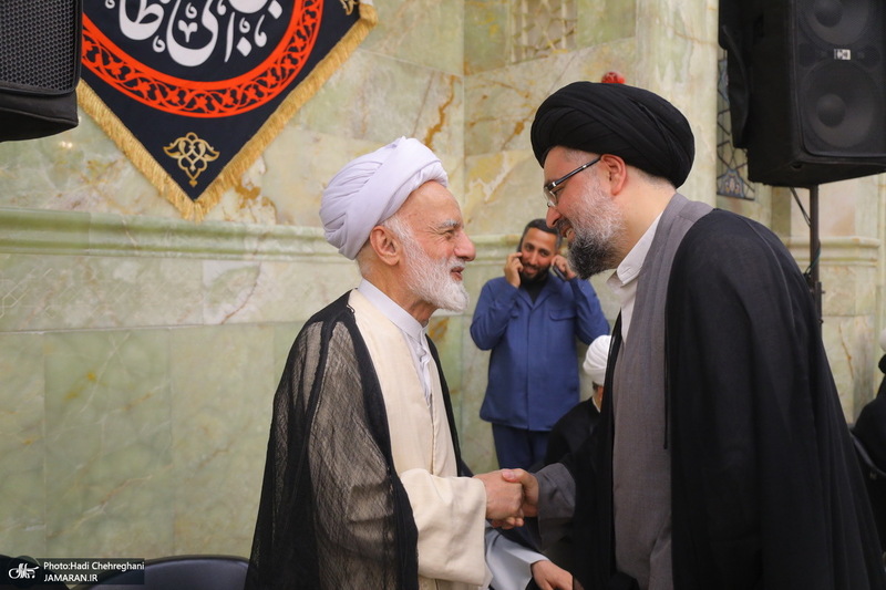 مراسم چهلمین روز ارتحال آیت الله العظمی شبیری زنجانی (ره)