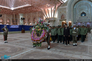 تجدید میثاق سپاه حفاظت هواپیمایی با آرمان های حضرت امام