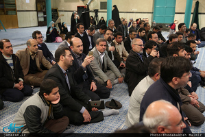 دیدار جمعی از اعضای کانون دانش آموختگان دانشگاهای تبریز‎ با سید حسن خمینی