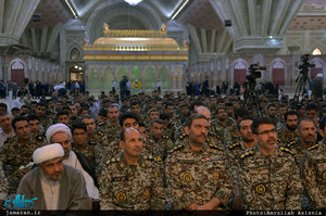 تجدید میثاق فرماندهان پدافند هوایی خاتم الانبیاء(ص) با آرمان‌های حضرت امام(س)