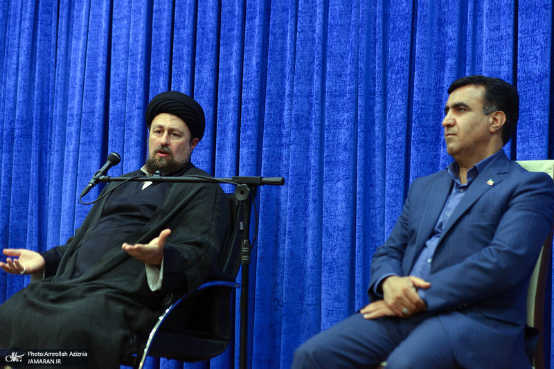 دیدار رئیس، معاونان و کارکنان سازمان حفاظت محیط‌زیست با سید حسن خمینی