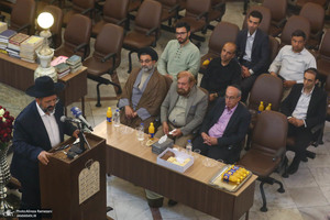 مراسم ادای احترام جامعه کلیمیان به مقام شامخ حضرت امام خمینی (س)