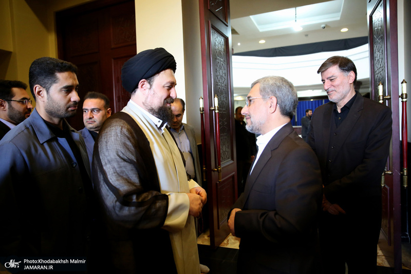 حاشیه تجدید میثاق هیأت رئیسه و اعضای مجلس خبرگان رهبری با آرمان های امام خمینی(س)