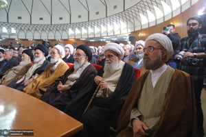 مراسم رونمایی از مجموعه 80 جلدی تفسیر «تسنیم» اثر آیت‌الله العظمی جوادی آملی