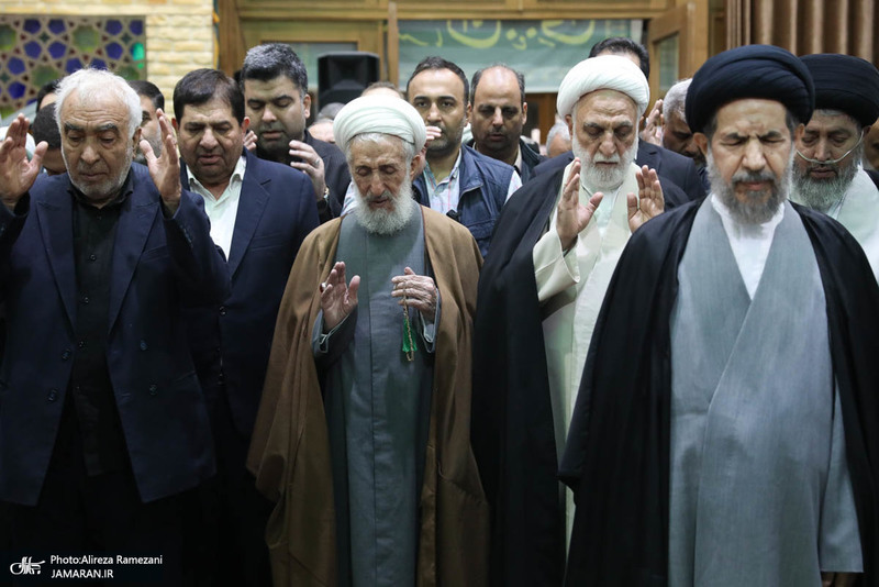 مراسم تشییع مرحوم حجت الاسلام و المسلمین حسینعلی نیری