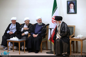 دیدار اعضای مجلس خبرگان رهبری با رهبر معظم انقلاب