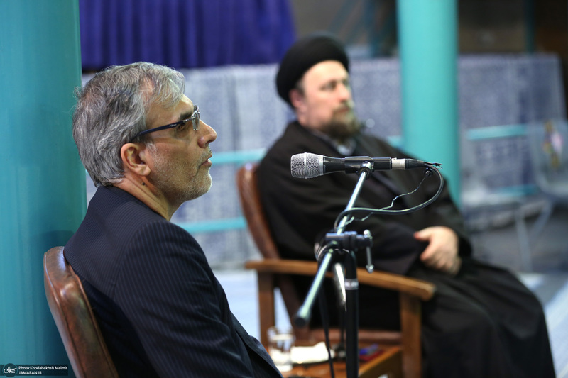 دیدار مدیر عامل ایرنا با جمعی از مدیران با سید حسن خمینی