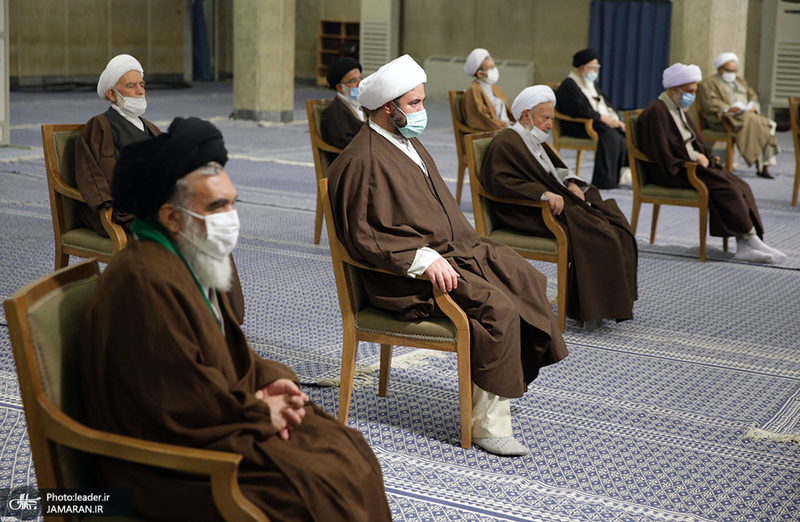 دیدار رئیس و اعضای مجلس خبرگان رهبری با رهبر معظم انقلاب