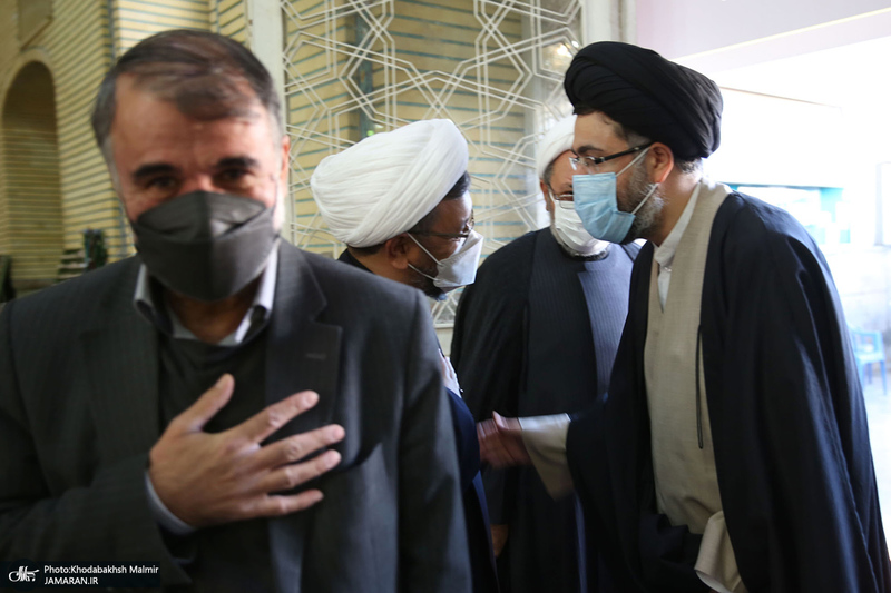 مراسم ختم مرحوم حاج محمد کمساری در قم -1