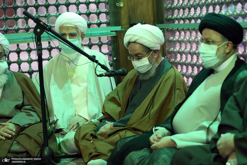 تجدید میثاق هیأت رئیسه و اعضای مجلس خبرگان رهبری با آرمان های امام خمینی(س)