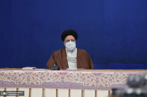 جلسه شورای عالی هماهنگی اقتصادی با حضور روحانی، رئیسی و قالیباف