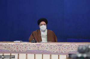 جلسه شورای عالی هماهنگی اقتصادی با حضور روحانی، رئیسی و قالیباف