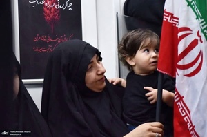 مراسم وداع با رهبر شهید انقلاب در مصلی تهران- 7
