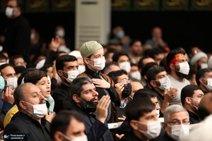 پنجمین شب مراسم عزاداری حضرت فاطمه‌ زهرا (س) در حسینیه امام خمینی