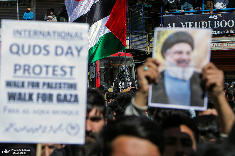 تصاویر اختصاصی جماران از راهپیمایی روز جهانی قدس در کشمیر