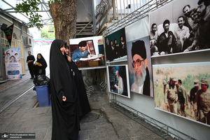 مراسم عزاداری هیئت «حسین جانم» در حسینیه جماران