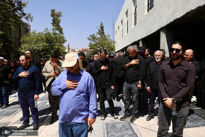 مراسم تشييع پيكر احمد توكلى