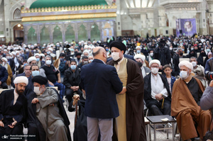 مراسم دوازدهمین سالگرد رحلت همسر گرامی امام و بیست و هفتمین سالگرد ارتحال سید احمد خمینی (ره)