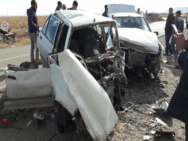 تصادف در جاده طبس - اصفهان چهار کشته برجا گذاشت