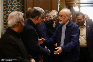 مراسم ختم پدر همسر محمد ظفرقندی