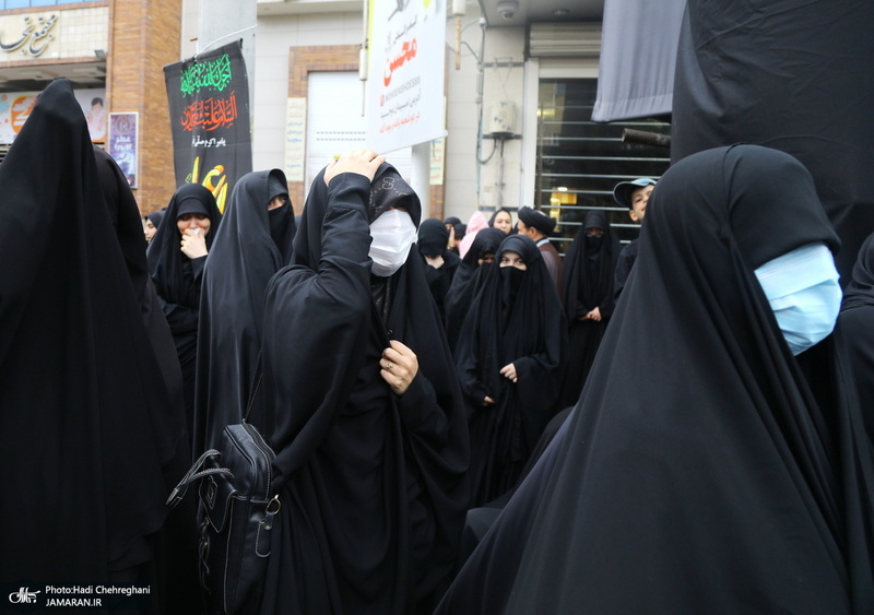 دسته عزاداری شهادت حضرت علی (ع) با حضور آیت‌الله العظمی وحید خراسانی