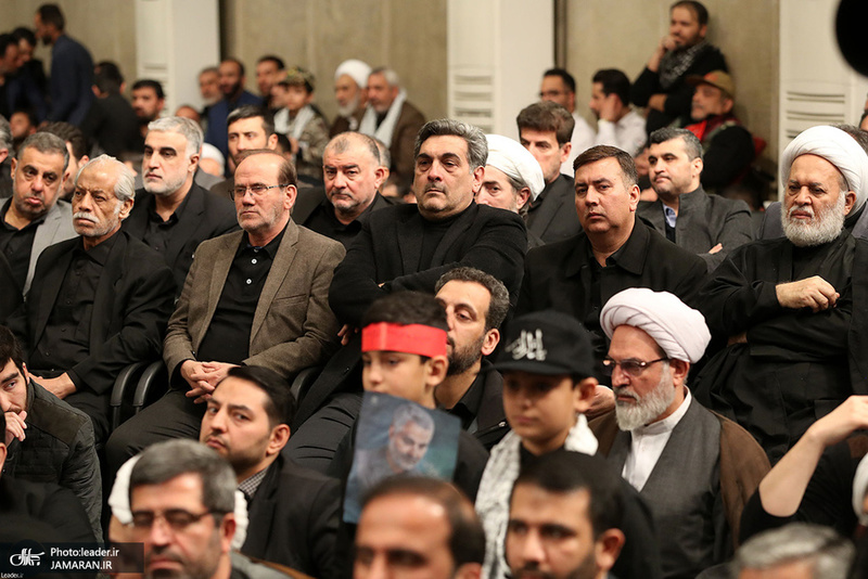 مراسم بزرگداشت شهید حاج قاسم سلیمانی و همرزمانش در حسینیه امام خمینی (ره)