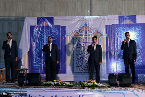 مراسم جشن شب عید غدیر در جوار حرم مطهر بنیانگذار جمهوری اسلامی ایران