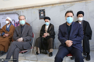 مراسم تشییع و خاکسپاری پیکر سید مرتضی طباطبایی