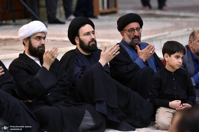 مراسم عزادارای شب عاشورا در حرم مطهر امام خمینی