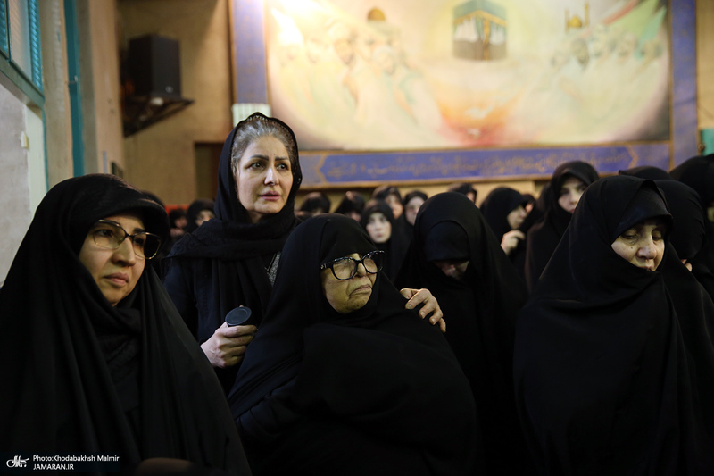 مراسم تشییع آیت الله سید مهدی امام جمارانی (ره) از حسنیه جماران-2