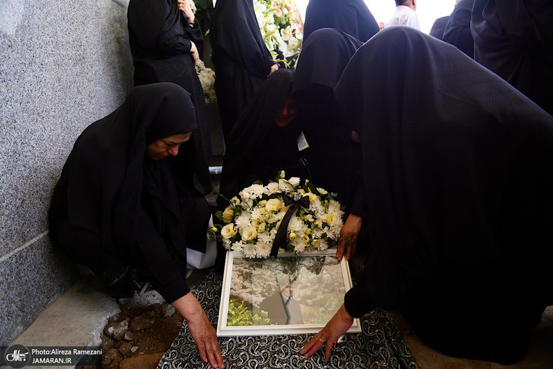 مراسم تشییع برادر آیت الله هاشمی رفسنجانی