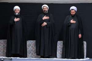 عزاداری هیئت‌های دانشجویی به مناسبت اربعین در حسینیه امام خمینی