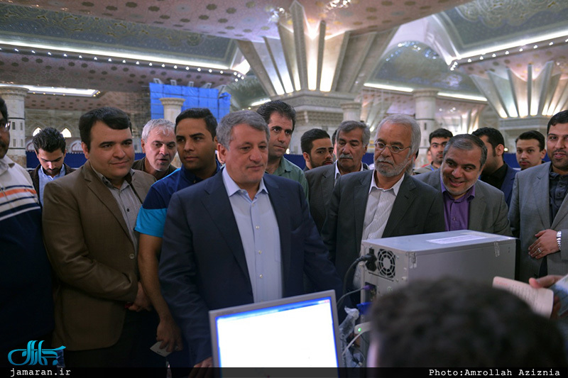 انتخابات ریاست جمهوری و پنجمین دوره‌ی انتخابات شوراهای اسلامی-حرم مطهر امام خمینی(س)