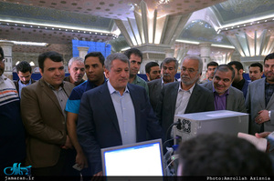انتخابات ریاست جمهوری و پنجمین دوره‌ی انتخابات شوراهای اسلامی-حرم مطهر امام خمینی(س)