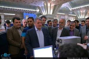 انتخابات ریاست جمهوری و پنجمین دوره‌ی انتخابات شوراهای اسلامی-حرم مطهر امام خمینی(س)