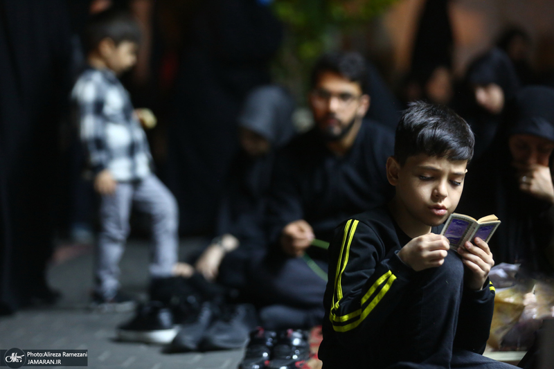 مراسم شب بیست و یکم ماه مبارک رمضان در حسینیه همدانیها