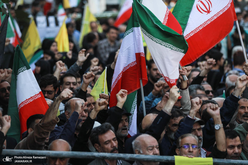 راهپیمایی باشکوه 13 آبان در تهران - 3