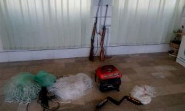 دستگیری یک متخلف زیست محیطی در لرستان