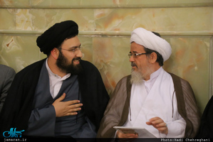 مراسم هفتمین روز درگذشت دختر آیت الله العظمی خویی(ره)