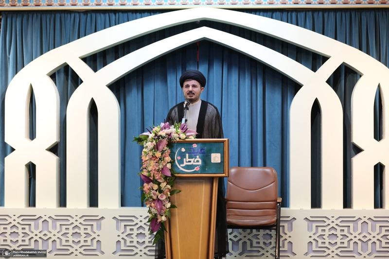 اقامه نماز عید سعید فطر در حسینیه شماره 2 جماران